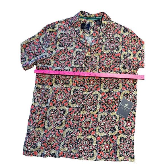 Caribbean Joe Multicolor Shirt Size M NWT Colorful - Picture 2 of 7